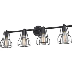 Best Reviews Of Patriot Lighting® Clybourn Oil Rubbed Bronze 4 Light Vanity Light