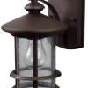 Best Reviews Of Patriot Lighting® Tree House Oil-Rubbed Bronze Outdoor Wall Light