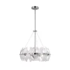 Best Reviews Of Patriot Lighting® Elegant Home Fayola Satin Nickel 3-Light Pendant