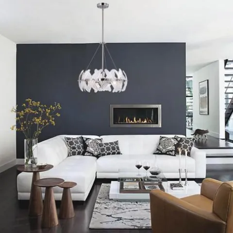 Best Reviews Of Patriot Lighting® Elegant Home Fayola Satin Nickel 3-Light Pendant