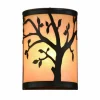 Best Reviews Of Patriot Lighting® Branch Burnished Bronze Outdoor Wall Light