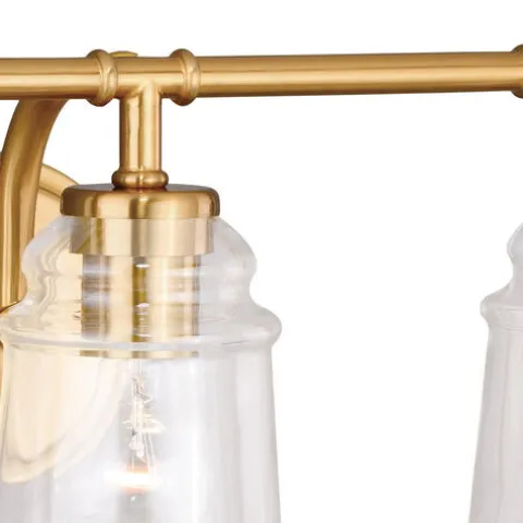 Best Reviews Of Patriot Lighting® Toledo Natural Brass 3 Light Vanity Light