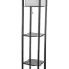 Best Reviews Of Patriot Lighting® Square Shelf Tower Floor Lamp
