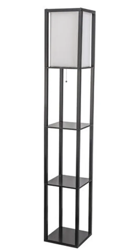 Best Reviews Of Patriot Lighting® Square Shelf Tower Floor Lamp