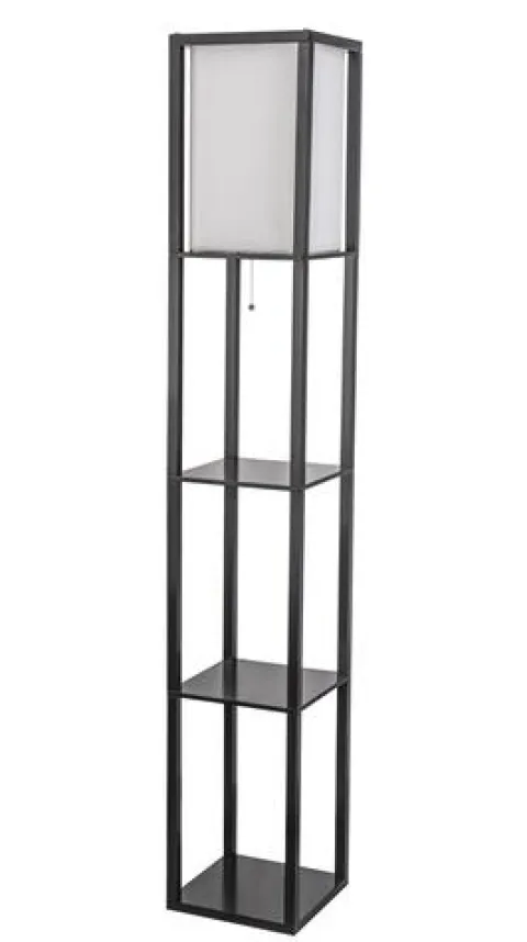 Best Reviews Of Patriot Lighting® Square Shelf Tower Floor Lamp