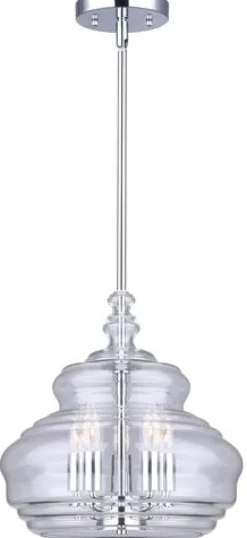 Best Reviews Of Patriot Lighting® Alexander Chrome 5-Light Pendant Light