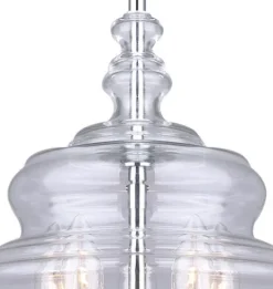 Best Reviews Of Patriot Lighting® Alexander Chrome 5-Light Pendant Light