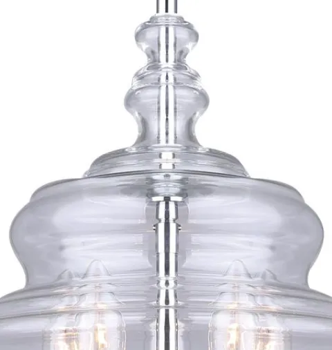 Best Reviews Of Patriot Lighting® Alexander Chrome 5-Light Pendant Light