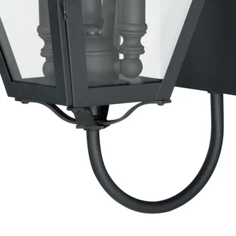 Best Sale Patriot Lighting® Nottingham Textured Black 3-Light Outdoor Wall Light