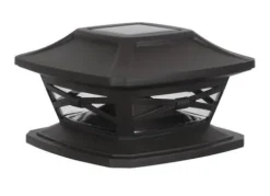 Best Sale Patriot Lighting® Solar Integrated Led Crosby Bronze Post Cap Landscape Light