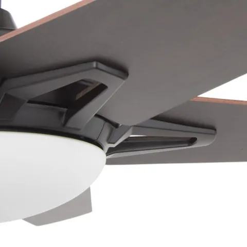 Best Sale Patriot Lighting™ Midori Ii 52″ Oil-Rubbed Bronze Indoor Led Ceiling Fan