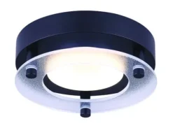 Best Sale Patriot Lighting® Raiden Black Integrated Led Flush Mount Ceiling Light
