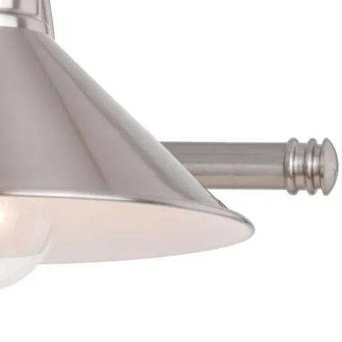 Best Sale Patriot Lighting® Akron Matte White 2 Light Vanity Light