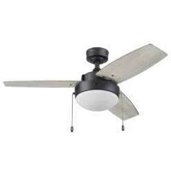 Best Sale Patriot Lighting® Joselynn 42″ Bronze Indoor Led Ceiling Fan