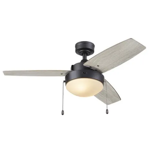 Best Sale Patriot Lighting® Joselynn 42″ Bronze Indoor Led Ceiling Fan
