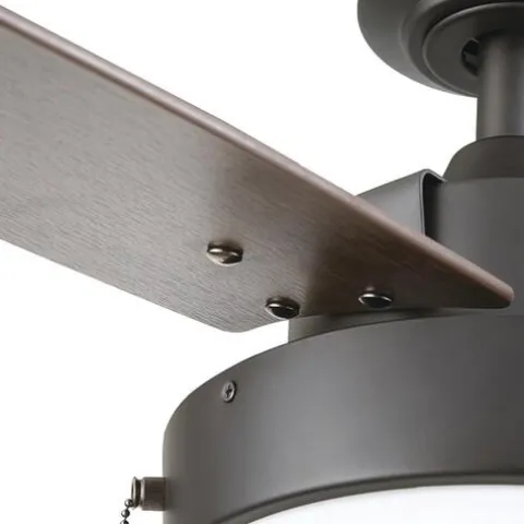 Best Sale Patriot Lighting® Joselynn 42″ Bronze Indoor Led Ceiling Fan