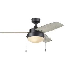 Best Sale Patriot Lighting® Joselynn 42″ Bronze Indoor Led Ceiling Fan