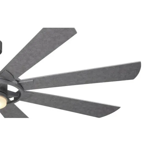 Best Sale Patriot Lighting™ Holland 68″ Painted Galvanized Indoor/Outdoor Integrated Led Ceiling Fan