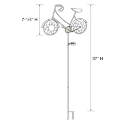 Best Sale Patriot Lighting® Solar Integrated Led Bicycle Landscape Light