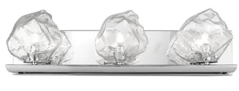 Best Sale Patriot Lighting® Icelyn Chrome 3-Light Vanity Light