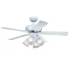 Best Sale Patriot Lighting™ Minerva Ii 44″ White Indoor Led Ceiling Fan