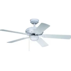 Best Sale Patriot Lighting™ Minerva Ii 44″ White Indoor Led Ceiling Fan