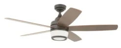 Best Sale Patriot Lighting™ Taylor 48″ Espresso Indoor Led Ceiling Fan