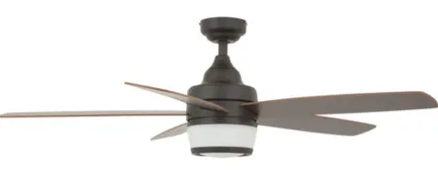 Best Sale Patriot Lighting™ Taylor 48″ Espresso Indoor Led Ceiling Fan