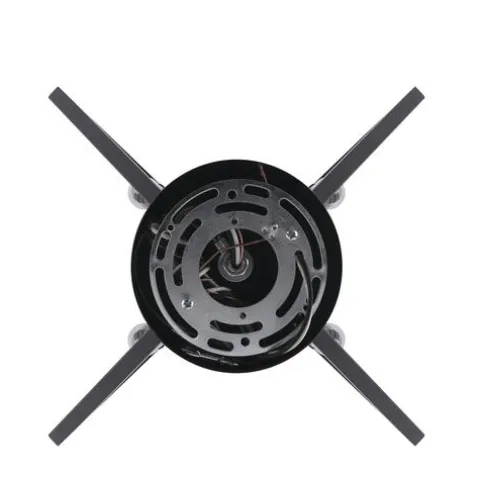 Best Sale Patriot Lighting® Dryden Matte Black & Brushed Nickel 4-Light Chandelier