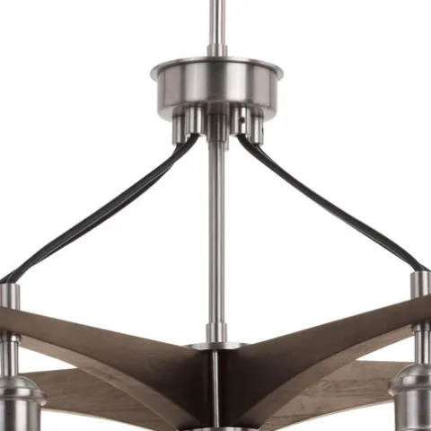 Best Sale Patriot Lighting® Avondale Satin Nickel 5 Light Chandelier