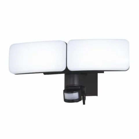 Best Sale Patriot Lighting® Black Led Dual Head Solar Motion Sensor Outdoor Security Flood Light