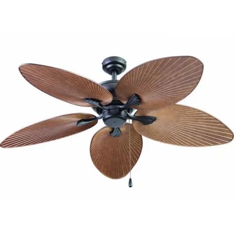Best Sale Patriot Lighting™ Florida Breeze 52″ Bronze Indoor/Outdoor Led Ceiling Fan