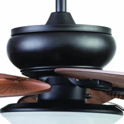 Best Sale Patriot Lighting™ Florida Breeze 52″ Bronze Indoor/Outdoor Led Ceiling Fan