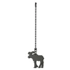 Brand New Patriot Lighting® New Bronze Moose Pull Chain