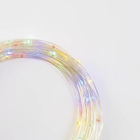 Brand New Patriot Lighting® 33′ 100 Light Multi-Color Led Fairy String Light
