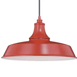 Brand New Patriot Lighting® Dorado Red Outdoor Pendant Light