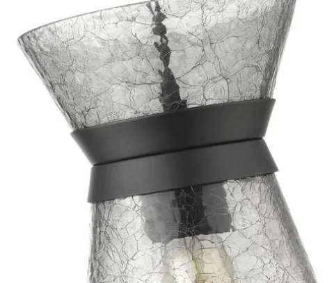 Brand New Patriot Lighting® Abelia Black 1-Light Pendant