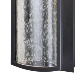 Brand New Patriot Lighting® Dualux® Logan Carbon Bronze Led Outdoor Wall Light