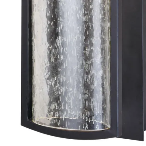 Brand New Patriot Lighting® Dualux® Logan Carbon Bronze Led Outdoor Wall Light