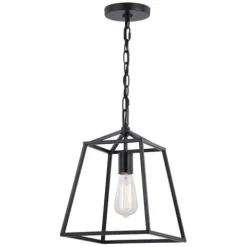Brand New Patriot Lighting® Hayes Black Mini Pendant