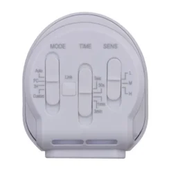 Brand New Patriot Lighting® Dualux White Led Dual Head Motion Sensor Link Outdoor Security Flood Light