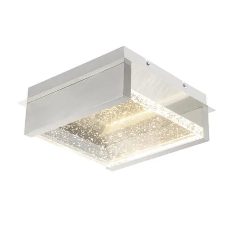 Brand New Patriot Lighting® Paradiso Chrome Integrated Led Outdoor Flush Mount Ceiling Light