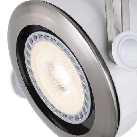 Brand New Patriot Lighting® Trella 1-Light White Led Track Lighting Head