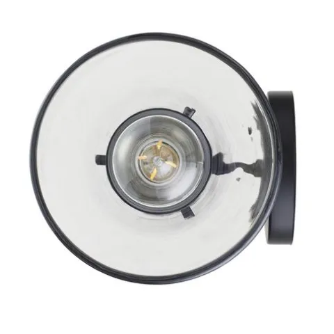 Brand New Patriot Lighting® Connell Matte Black 1-Light Vanity Light