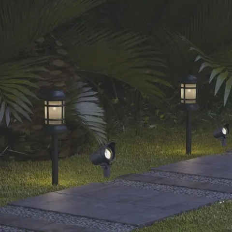 Brand New Patriot Lighting® Loretto Low Voltage Led Landscape Light Set – 8 Pack