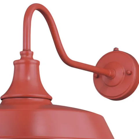 Brand New Patriot Lighting® Dorado Red Outdoor Wall Light