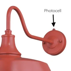 Brand New Patriot Lighting® Dorado Red Outdoor Wall Light