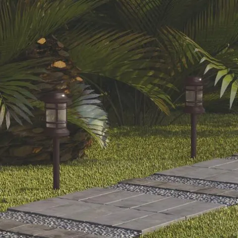 Brand New Patriot Lighting® Loretto Low Voltage Led Landscape Light