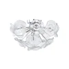 Brand New Patriot Lighting® Dessa Chrome 3-Light Flush Mount Ceiling/Pendant Light