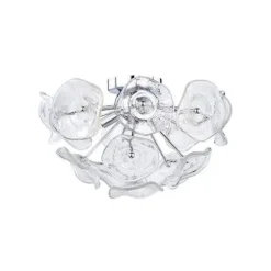 Brand New Patriot Lighting® Dessa Chrome 3-Light Flush Mount Ceiling/Pendant Light